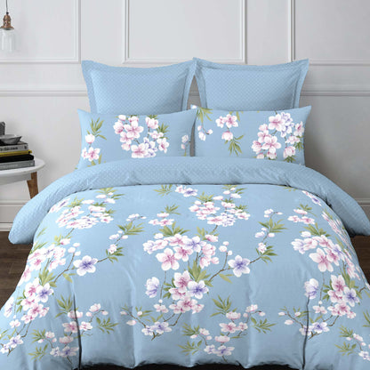 Ann Taylor Floretta Fitted Bedsheet Set - Cotton Non-Iron 750TC