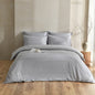 Ann Taylor 100% Combed Cotton Sateen Modern Ease Fitted Bedsheet Set -  980TC