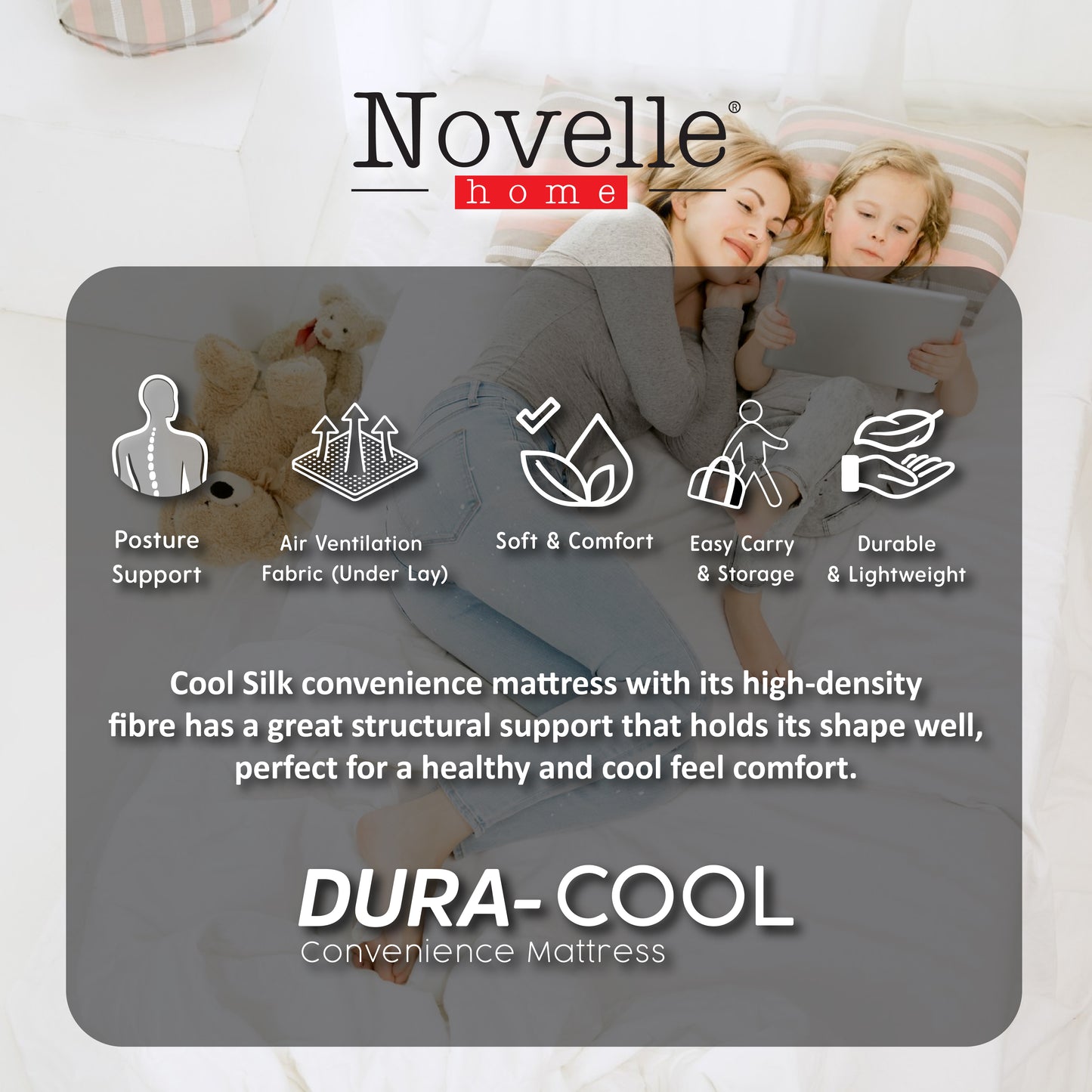 Novelle Dura-COOL Convenience Mattress