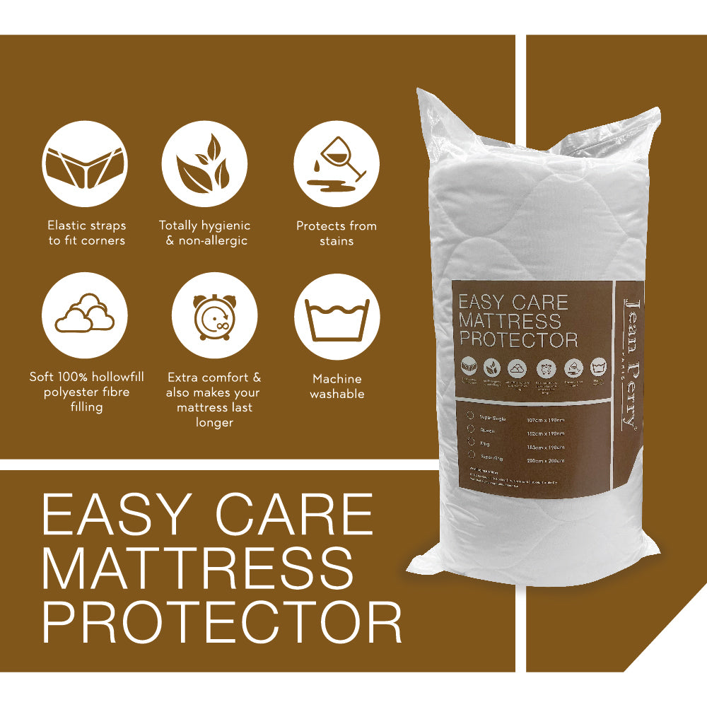Jean Perry Easy Care Mattress Protector