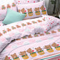 Novelle Fun Touch Fitted Bedsheet Set - Cotton Non-Iron 780TC