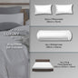 Jean Perry Hotel Series Luxury White Fitted Sheet Set - 100% Combed Cotton Sateen