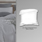 Jean Perry Hotel Series Luxury White Quilt Cover ONLY - 100% Combed Cotton Sateen