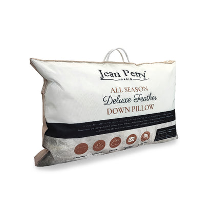 Jean Perry All Season Deluxe Feather Down Pillow