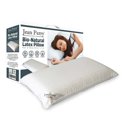 Jean Perry Bio-Natural Latex Pillow - [100% Natural Latex]