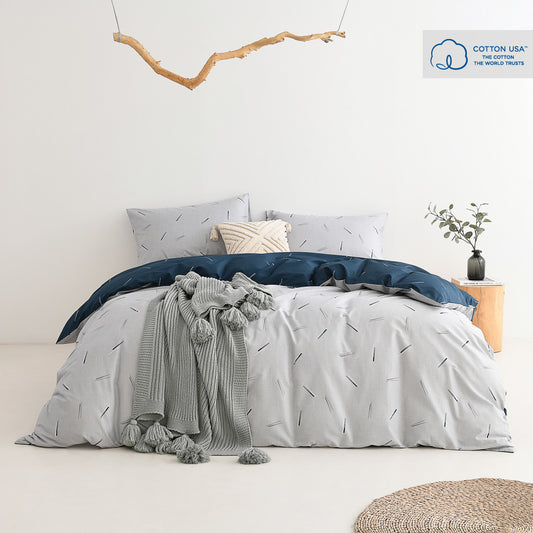 Jean Perry COTTON USA™ Dallas Fitted Bedsheet Set - 1100TC