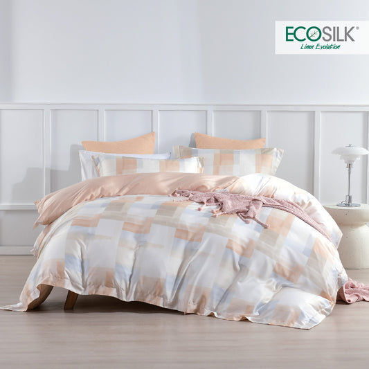 Jean Perry EcoSilk® 100% Natural Plant Fiber Cascia Fitted Bedsheet Set - 1200TC