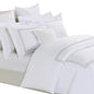 Jean Perry 100% Combed Cotton Sateen Hotel Series Embroidery Quilt Cover Set - 1100TC [B2]