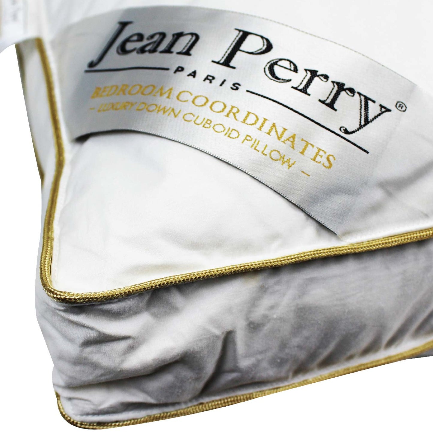 Jean Perry Luxury Cuboid Feather-Down Pillow