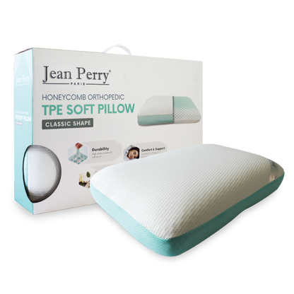 Jean Perry Honeycomb Orthopedic TPE Soft Classic Memory Pillow