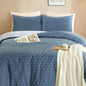 Jean Perry 100% Combed Cotton Sateen Marino Quilt Cover Set - 950TC