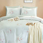 Jean Perry 100% Combed Cotton Sateen Marino Quilt Cover Set - 950TC