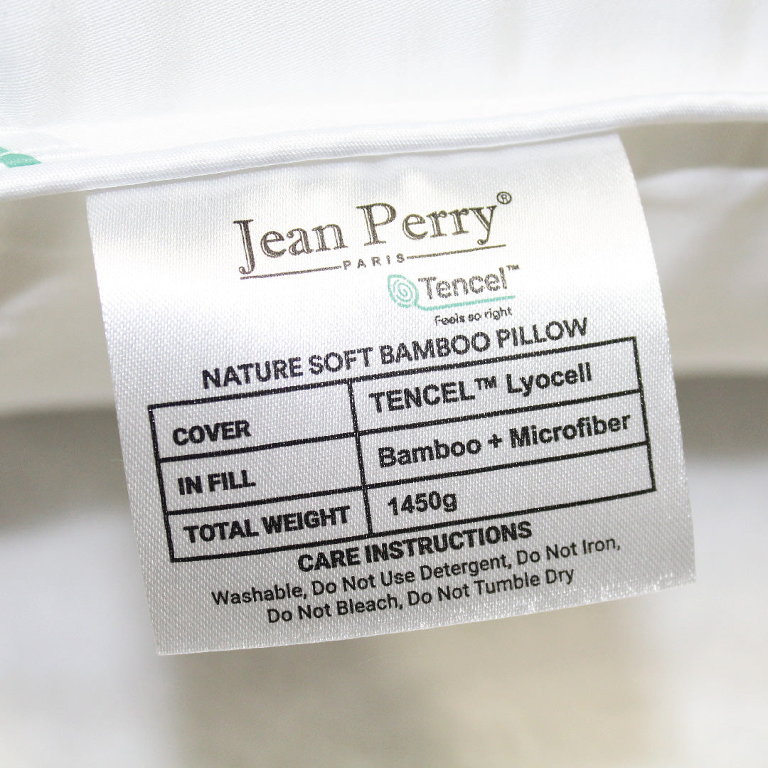 Jean Perry TENCEL™ Nature Soft Bamboo Pillow