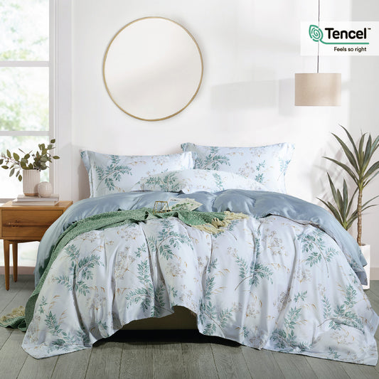 Jean Perry TENCEL™ Seville 5-IN-1 Quilt Cover Set - 850TC