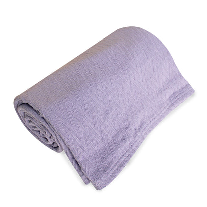Jean Perry Thermal Blanket - 100% Cotton
