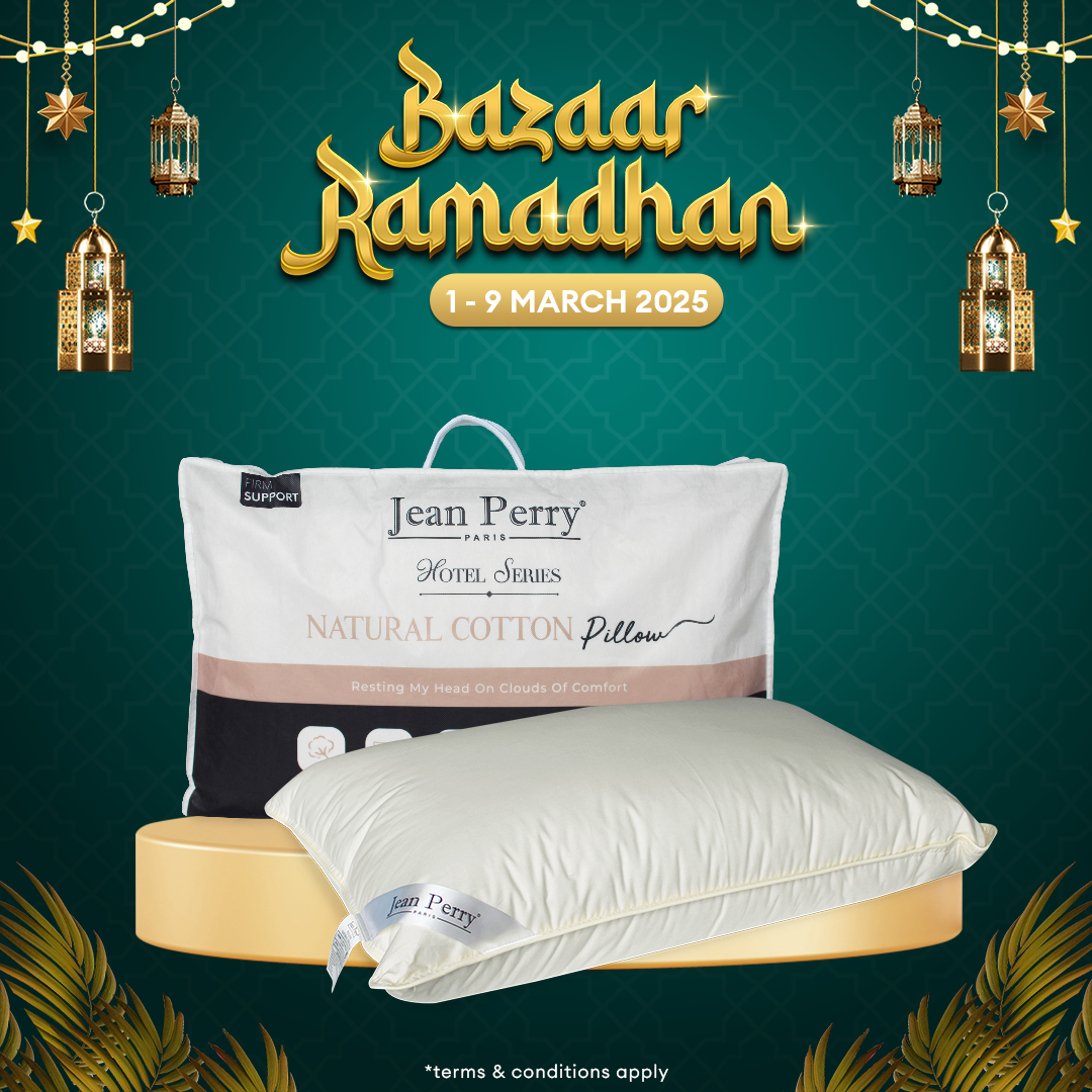 Jean Perry Hotel Series Natural Cotton Pillow