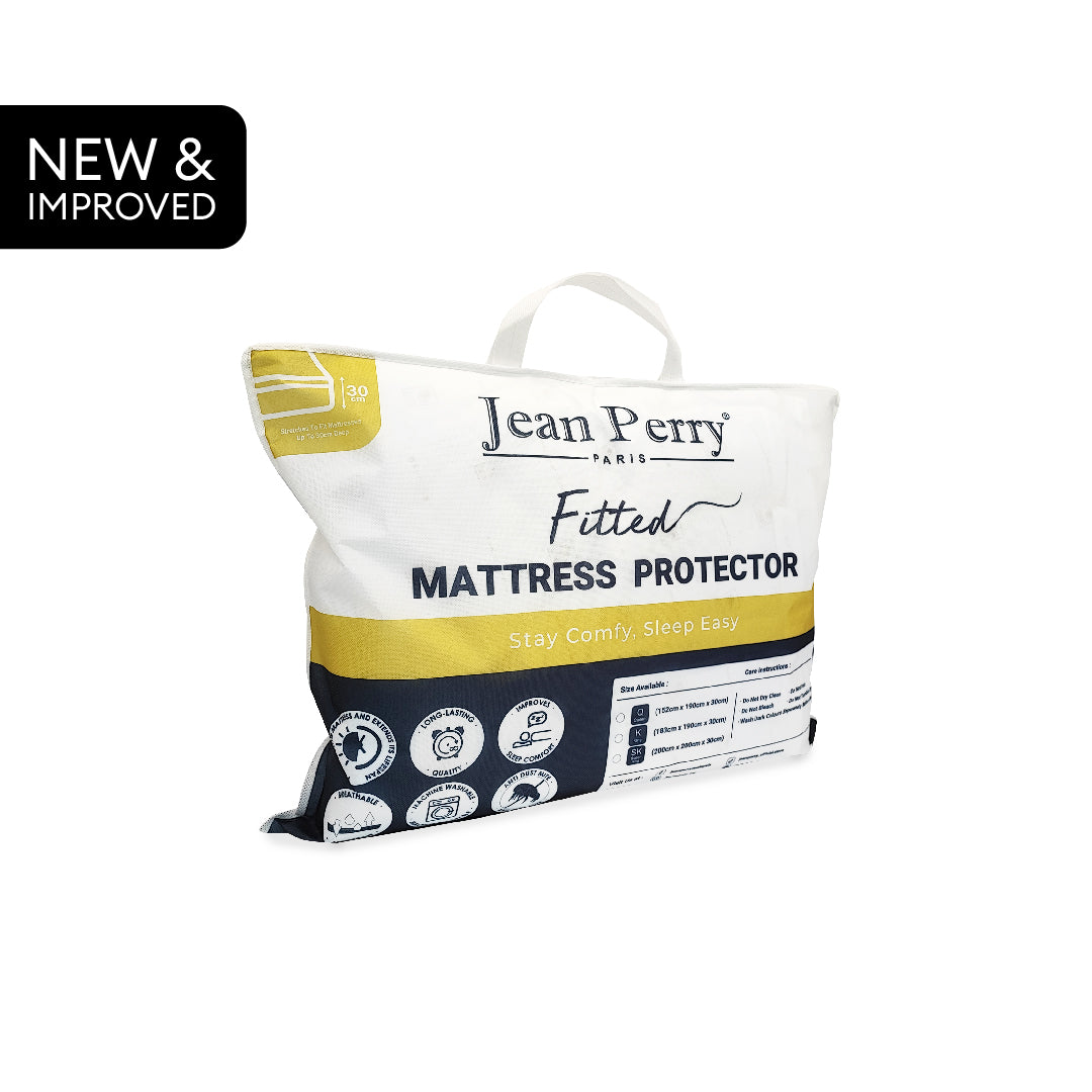 Jean Perry Fitted Mattress Protector (30cm)