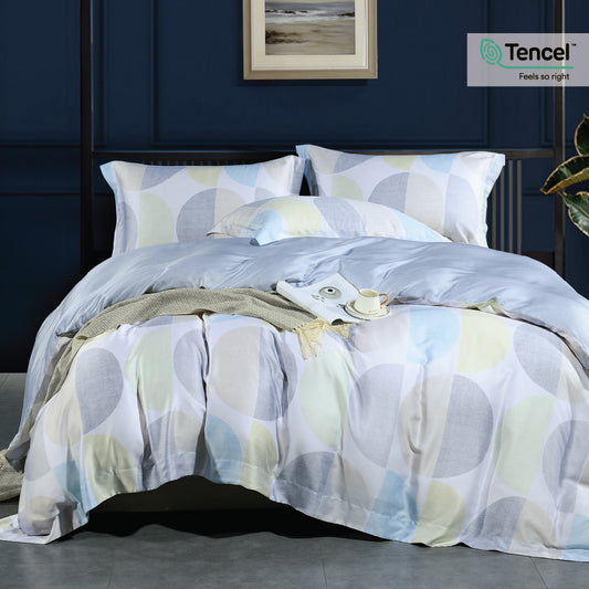 Louis Casa TENCEL™ Callie 5-IN-1 Quilt Cover Set - 1000TC