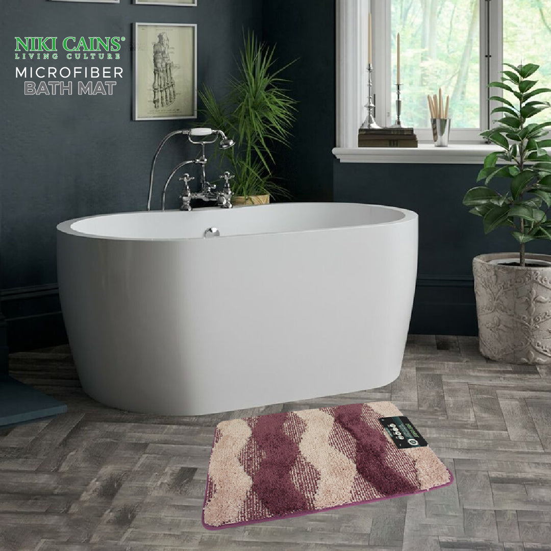 Niki Cains Linden Microfiber Bathmat - 40cm x 60cm