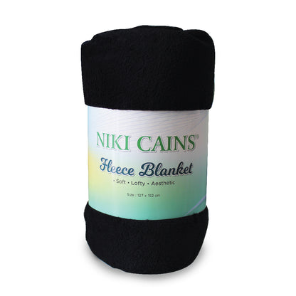 Niki Cains Adrin Fleece Blanket