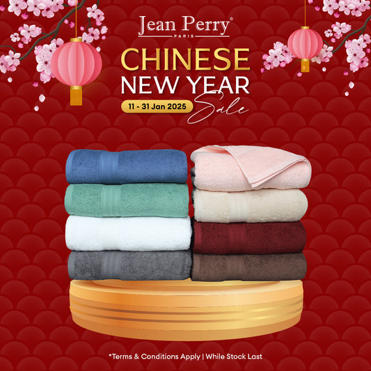 Jean Perry Hudson Bath Towel [100% COTTON] Bundle 2@RM70