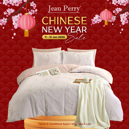 Jean Perry 100% Combed Cotton Sateen Marino Comforter Set - 950TC