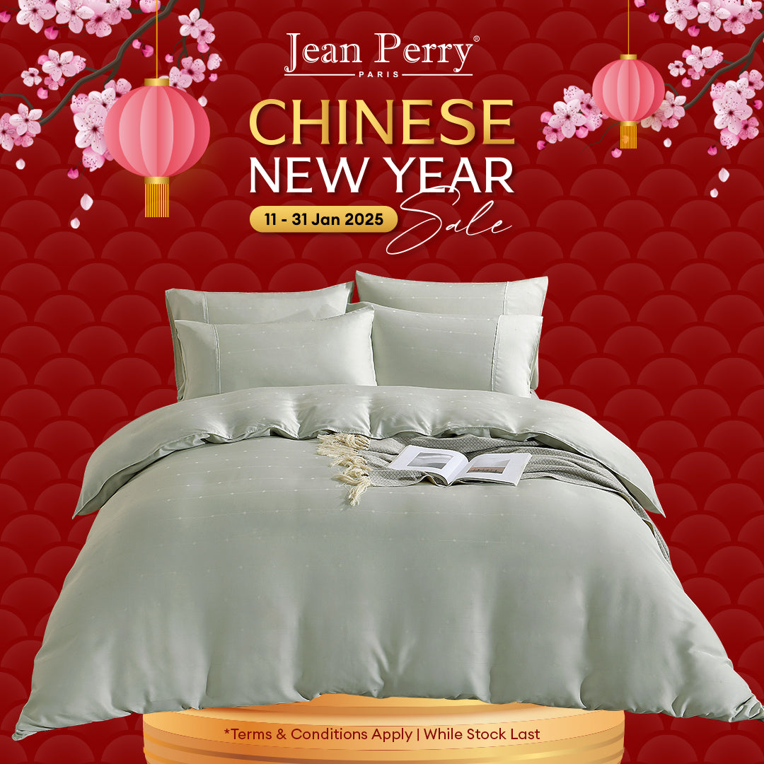 Jean Perry TENCEL™ with Bamboo Charcoal Blended Revin Fitted Bedsheet Set - 1200TC