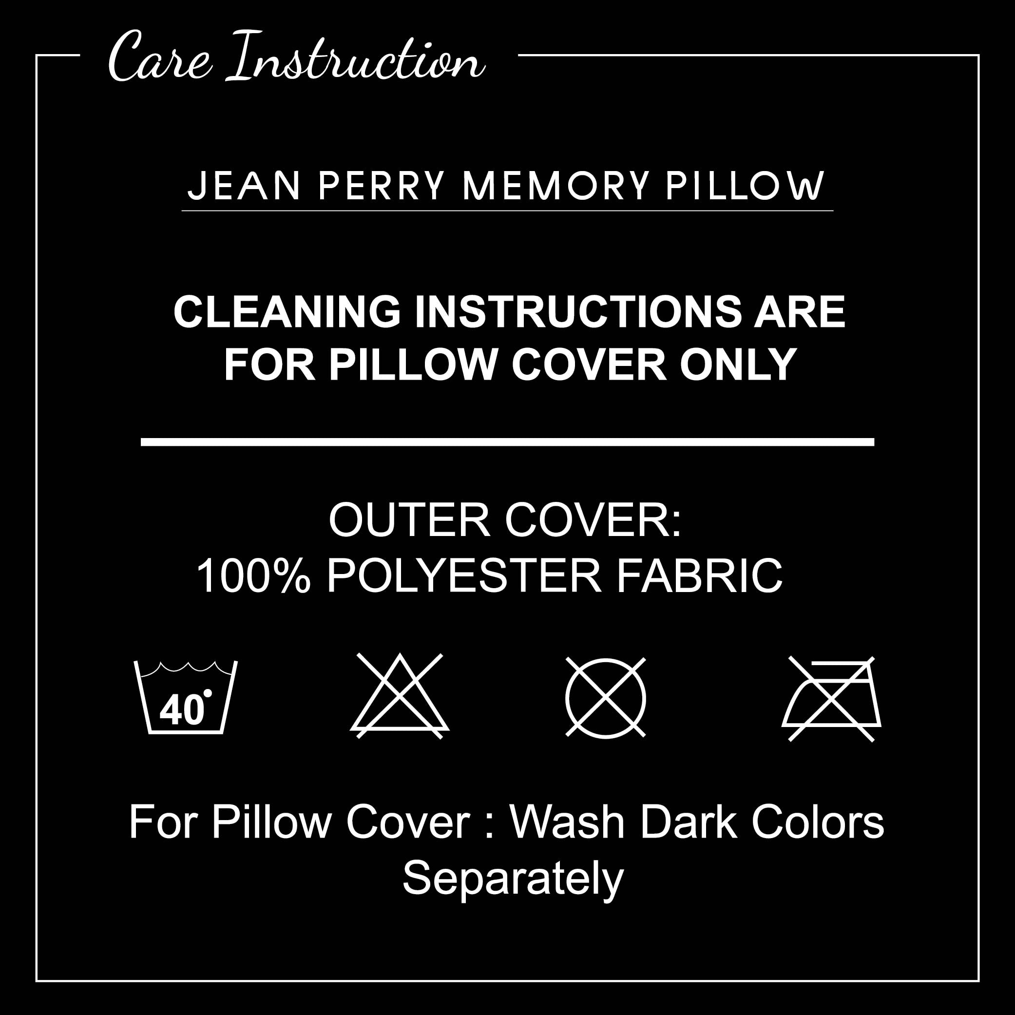 Jean perry hotsell cotton pillow