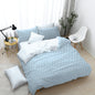 Novelle 100% cotton Pure Cotton Fitted Bedsheet Set - 850TC -FIRST