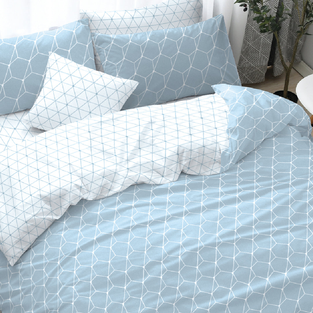 Novelle Pure Cotton Comforter Set - 100% cotton 850TC (40cm)-FIRST