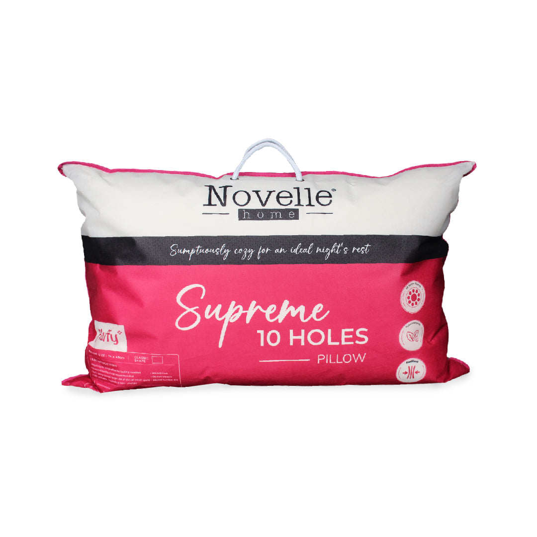 Novelle 10 holes polyester pillow hotsell