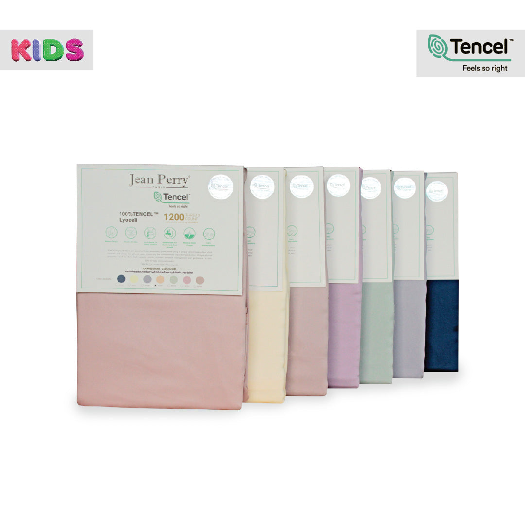 Jean Perry TENCEL™ 1pc Junior Bolster Case (KID'S size) -  1200TC