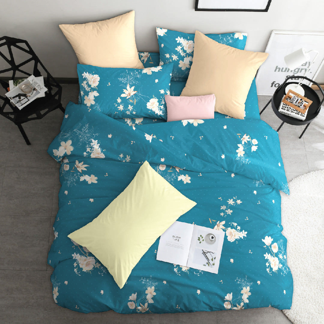 Bedtalk Cannes Collection Fitted Bedsheet Set - Super Soft Yarn 700TC