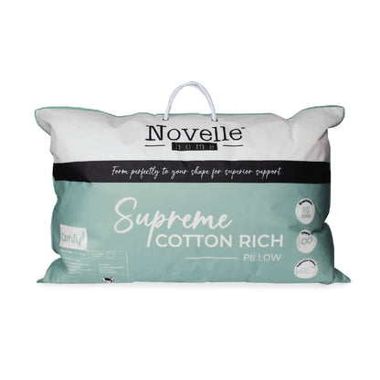 Novelle Supreme Cotton Rich Pillow