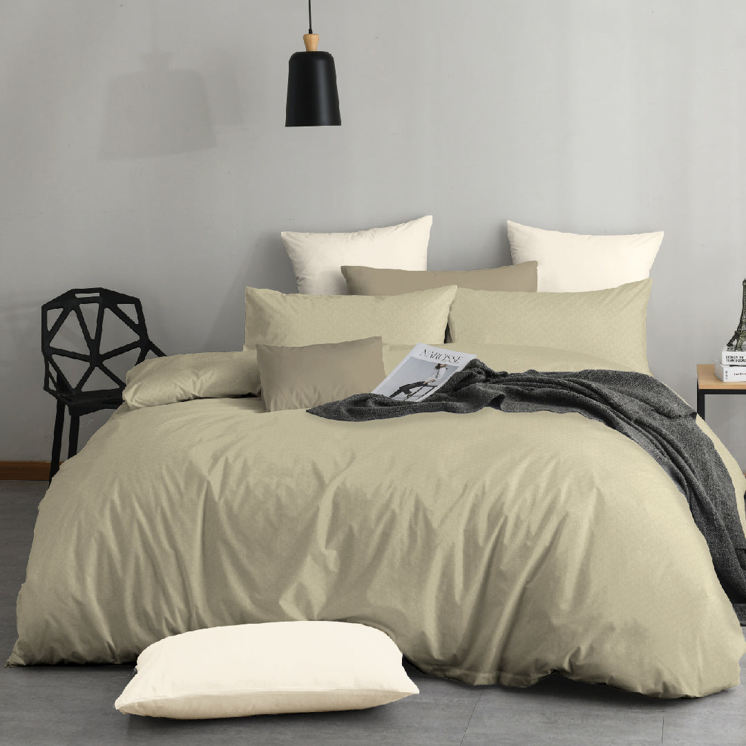 Novelle Cotton Non-Iron Room Inspo Comforter Set -  900TC