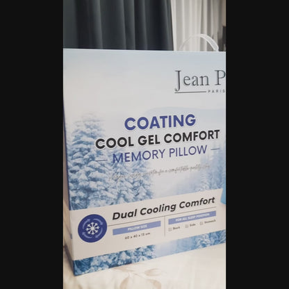 Jean Perry Coating Cool Gel Memory Pillow