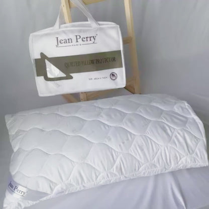 Jean Perry 2pcs Quilted Pillow Protector