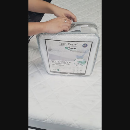 Jean Perry TENCEL™ Waterproof Fitted Mattress Protector